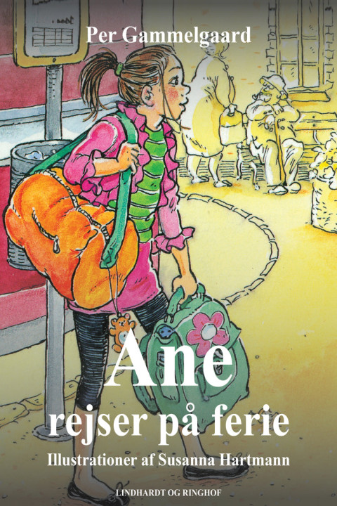 Omslag: Ane rejser på ferie