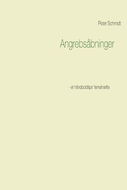 Omslag: Angrebsåbninger