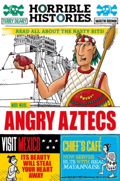 Omslag: Angry Aztecs