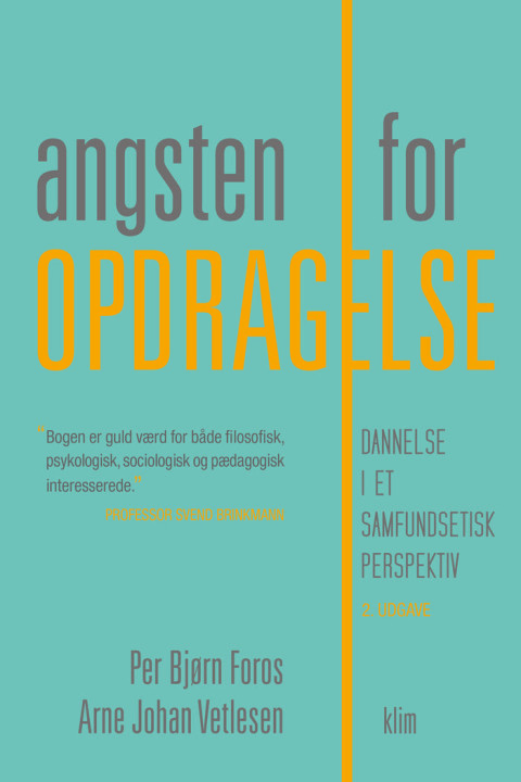 Omslag: Angsten for opdragelse