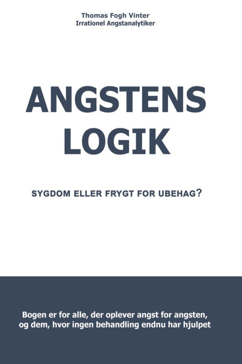Omslag: Angstens Logik
