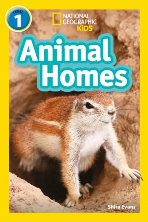 Omslag: Animal Homes - Level 1