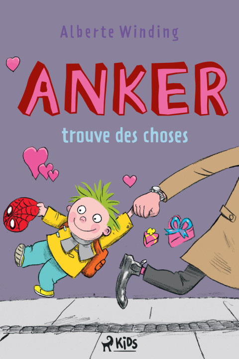 Omslag: Anker trouve des choses