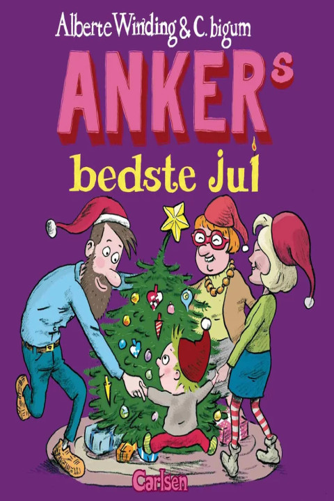 Omslag: Ankers bedste jul