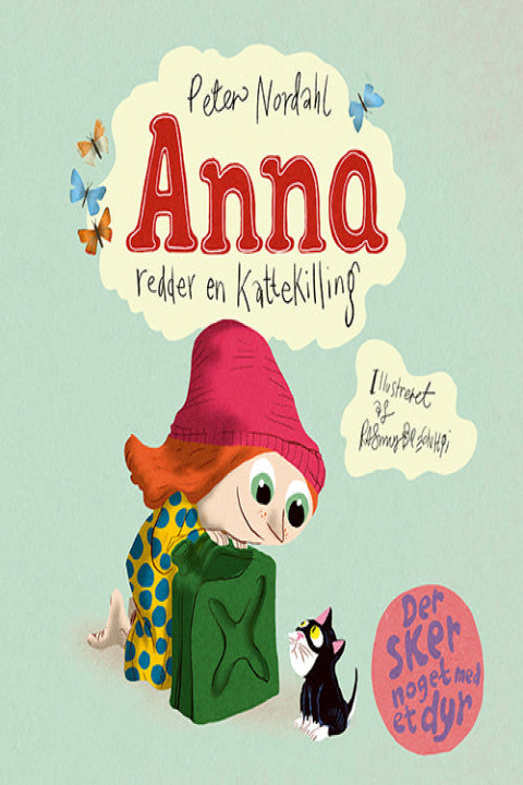 Omslag: Anna redder en kattekilling