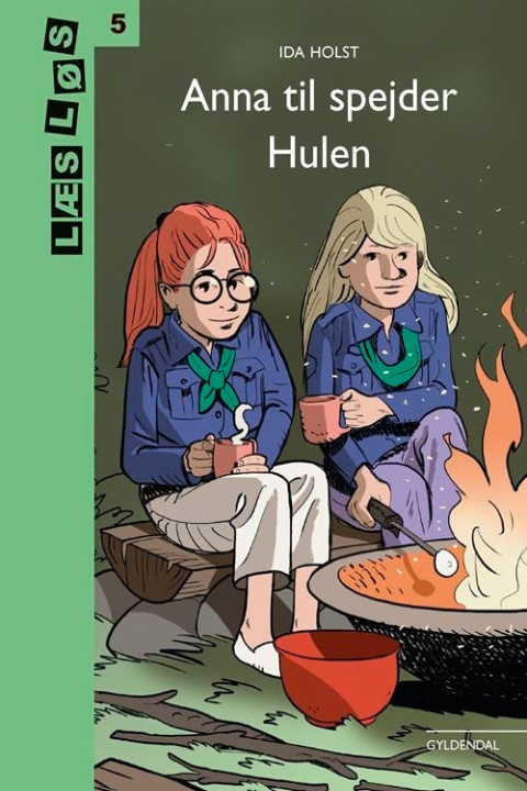 Omslag: Anna til spejder - hulen
