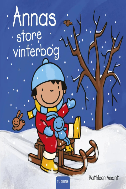 Omslag: Annas store vinterbog