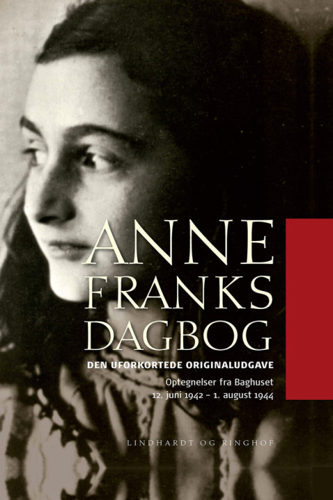Omslag: Anne Franks Dagbog