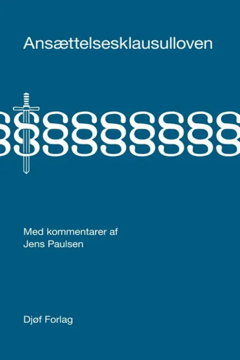 Omslag: Ansættelsesklausulloven med kommentarer