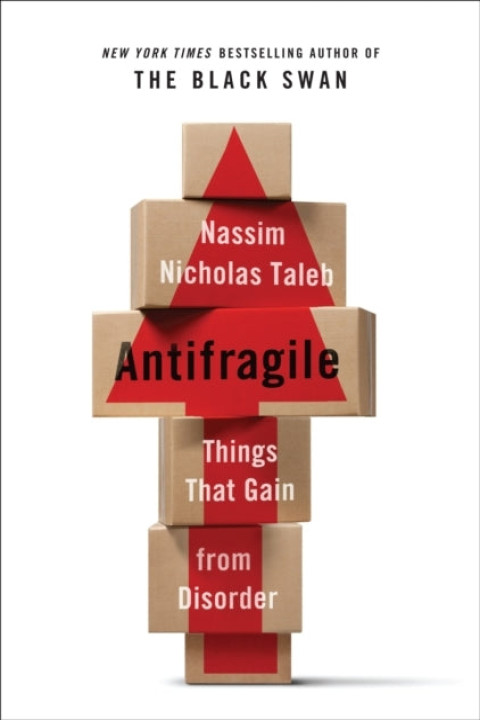 Omslag: Antifragile - Things that Gain from Disorder