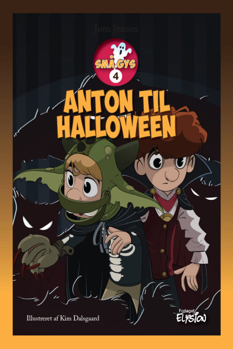 Omslag: Anton til halloween - Små Gys 4