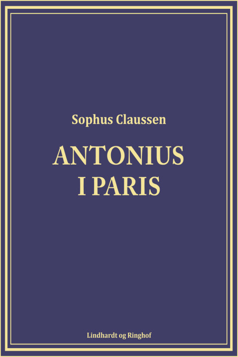 Omslag: Antonius i Paris