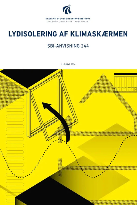 Omslag: Anvisning 244: Lydisolering af klimaskærmen