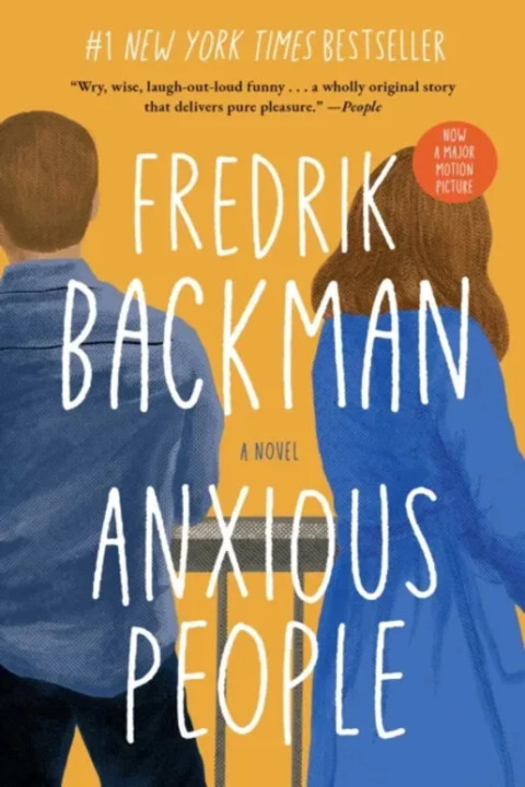 Omslag: Anxious People - A Novel