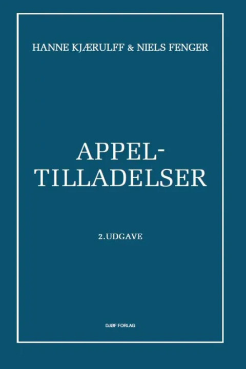 Omslag: Appeltilladelser