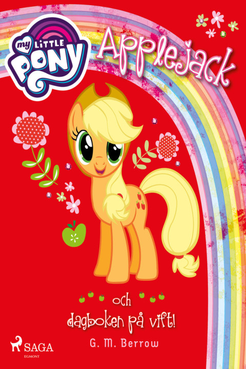 Omslag: Applejack och dagboken på vift