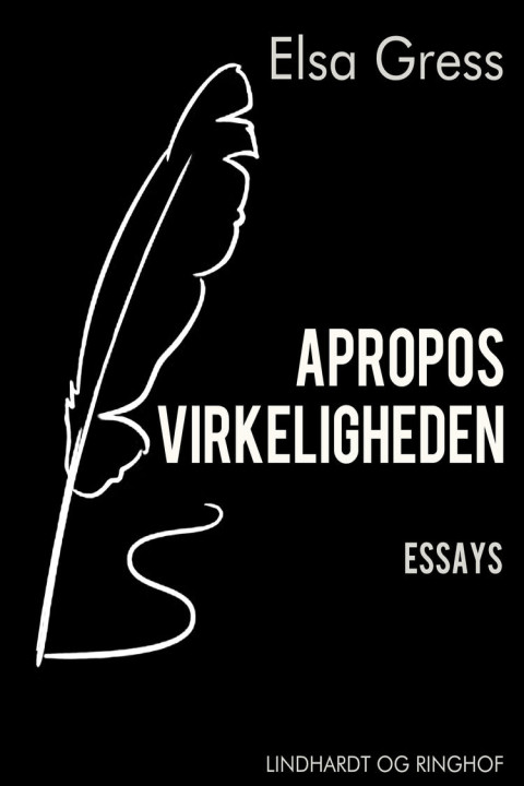 Omslag: Apropos virkeligheden