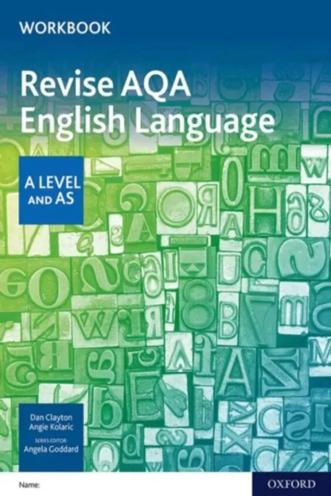 Omslag: AQA AS and A Level English Language Revision Workbook