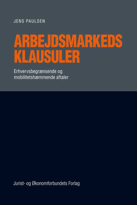 Omslag: Arbejdsmarkedsklausuler