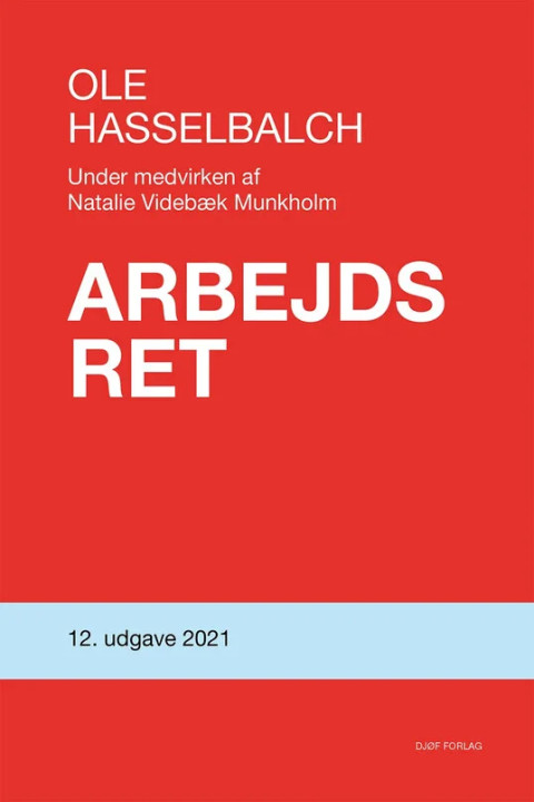 Omslag: Arbejdsret