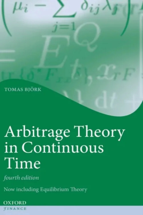 Omslag: Arbitrage Theory in Continuous Time