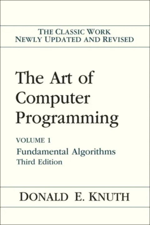 Omslag: Art of Computer Programming, The - Fundamental Algorithms, Volume 1