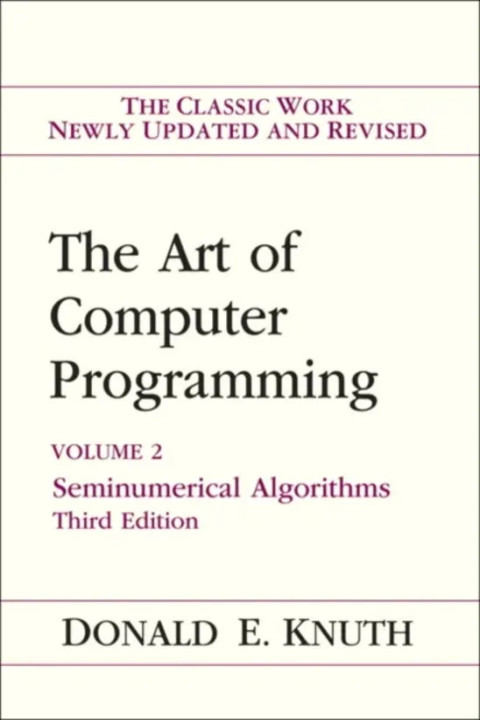 Omslag: Art of Computer Programming, The - Seminumerical Algorithms, Volume 2