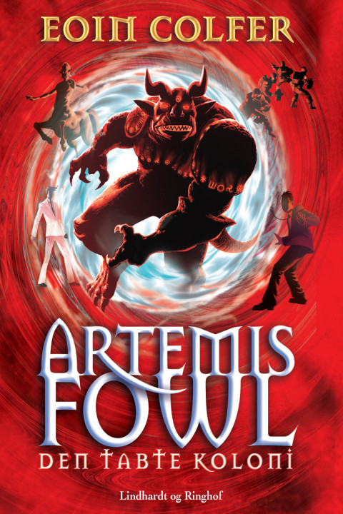 Omslag: Artemis Fowl 5 - Den tabte koloni