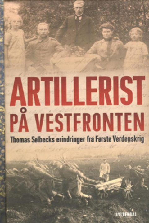 Omslag: Artillerist på Vestfronten
