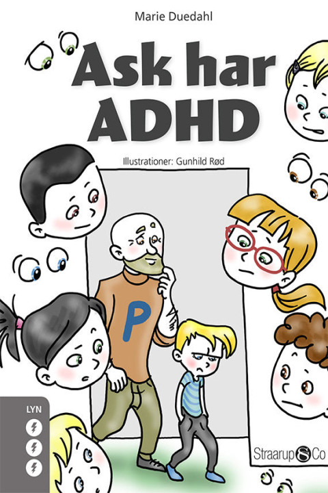 Omslag: Ask har ADHD