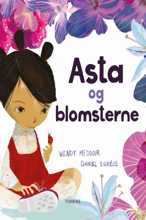 Omslag: Asta og blomsterne