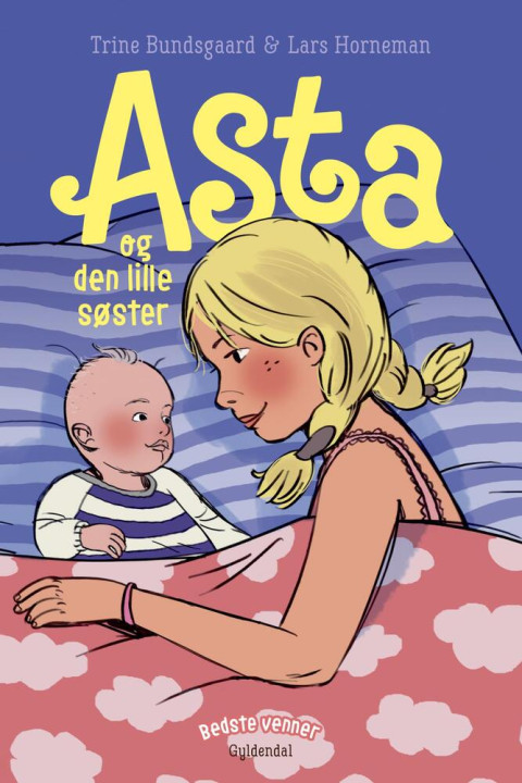 Omslag: Asta og den lille søster