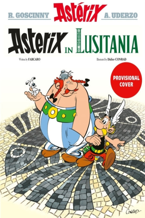 Omslag: Asterix in Lusitania