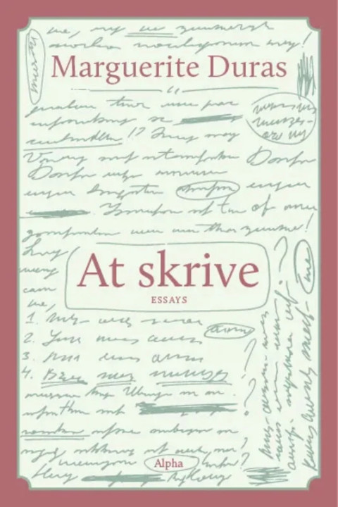 Omslag: At skrive
