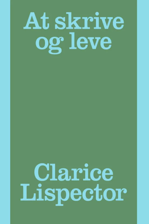 Omslag: At skrive og leve