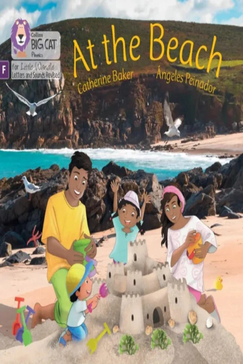 Omslag: At the Beach - Foundations for Phonics