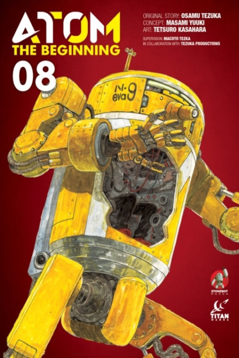 Omslag: Atom The Beginning Vol. 8