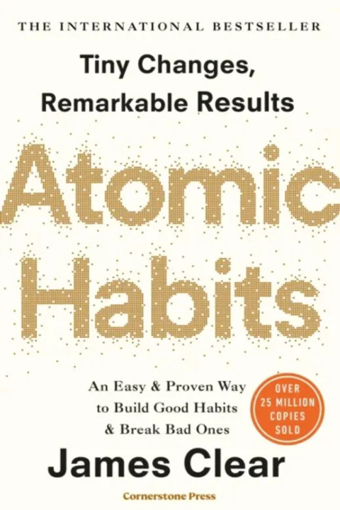 Omslag: Atomic Habits - Tiny Changes, Remarkable Results