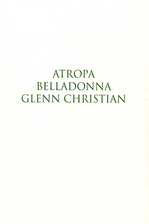Omslag: Atropa Belladonna