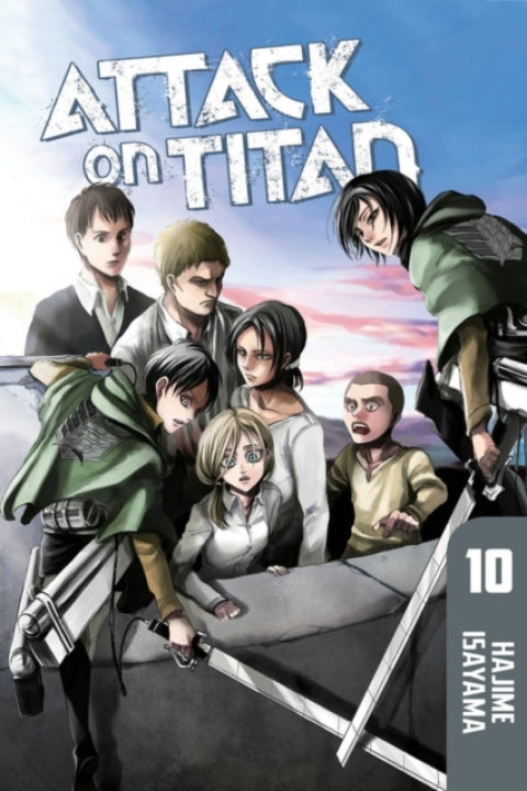 Omslag: Attack on Titan 10