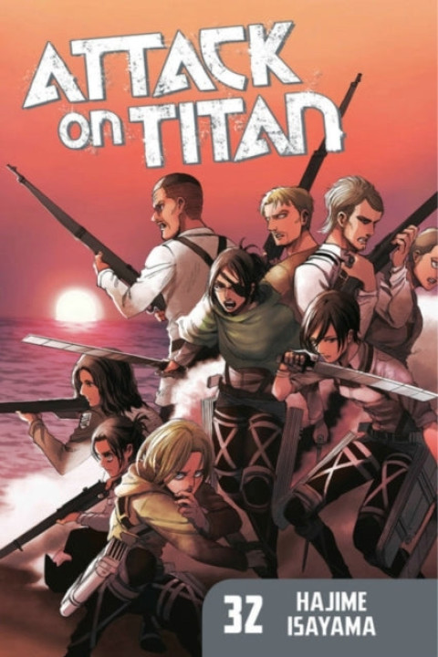Omslag: Attack on Titan 32
