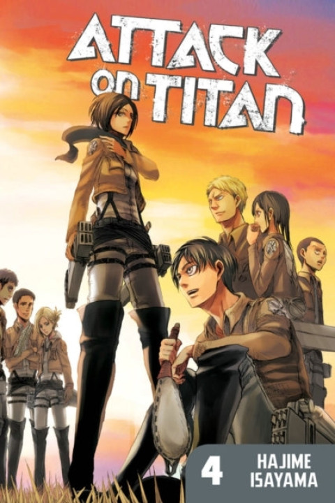 Omslag: Attack on Titan 4