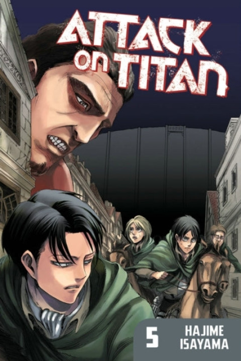 Omslag: Attack on Titan 5