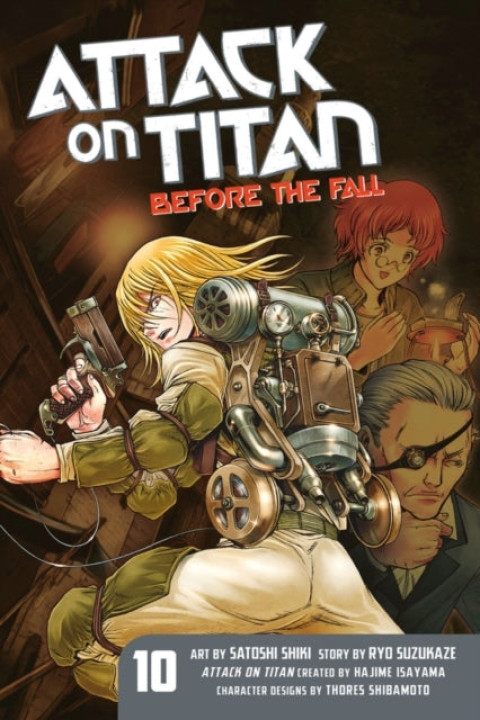 Omslag: Attack on Titan: Before the Fall 10