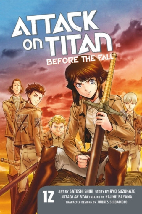 Omslag: Attack on Titan Before the Fall 12
