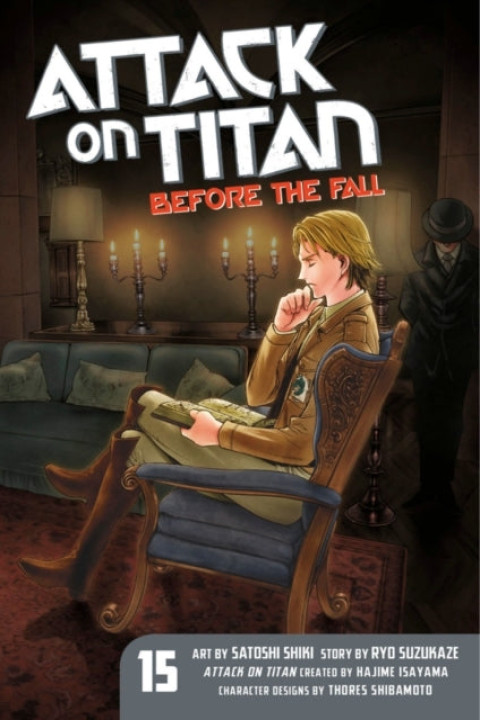 Omslag: Attack on Titan Before the Fall 15