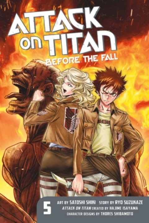 Omslag: Attack on Titan: Before the Fall 5