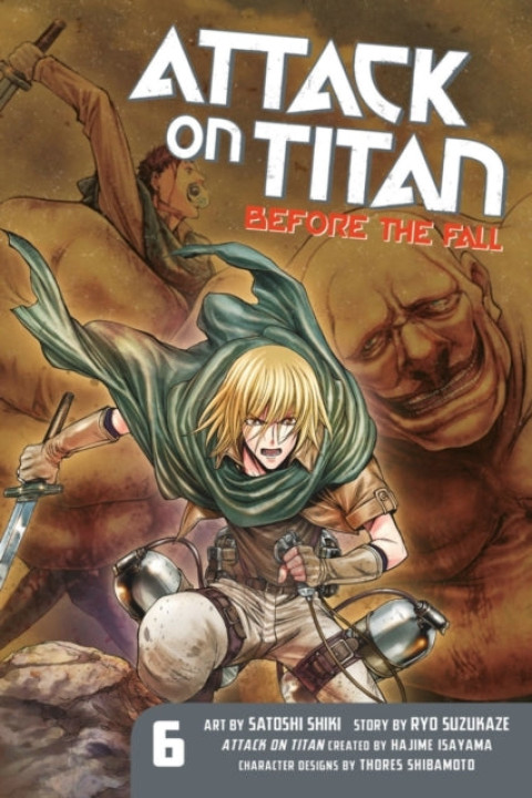 Omslag: Attack on Titan: Before the Fall 6