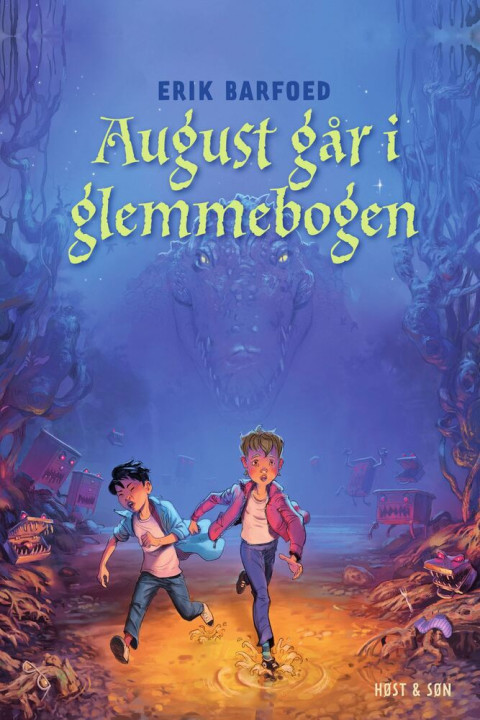 Omslag: August går i Glemmebogen
