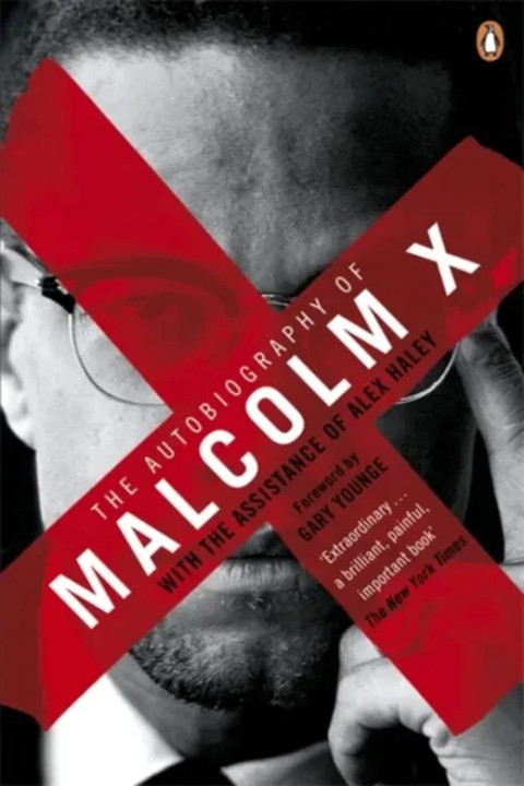 Omslag: Autobiography of Malcolm X